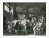 The Studio of Jacques Louis David by Jean Henri Cless