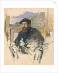 Portrait of Monet c.1884 by Charles Giron