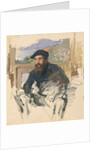 Portrait of Monet c.1884 by Charles Giron