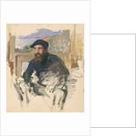 Portrait of Monet c.1884 by Charles Giron