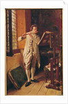 The Flute Player by Jean-Louis Ernest Meissonier