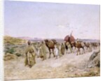 A Caravan near Biskra, 1892 by Paul John Baptiste Lazerges