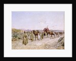 A Caravan near Biskra, 1892 by Paul John Baptiste Lazerges