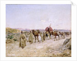 A Caravan near Biskra, 1892 by Paul John Baptiste Lazerges