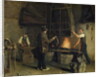 Interior of the Forge, 1837 by Rosine Parran