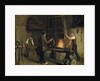 Interior of the Forge, 1837 by Rosine Parran