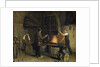 Interior of the Forge, 1837 by Rosine Parran