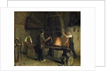 Interior of the Forge, 1837 by Rosine Parran