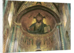View of the apse depicting the Christ Pantocrator and the Virgin at Prayer Surrounded by Archangels, 1148 by Byzantine School