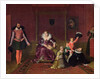 Henri IV King of France and Navarre Playing with his Children as the Ambassador of Spain Makes his Entrance, 1817 by Jean Auguste Dominique Ingres