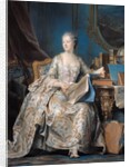 Jeanne Poisson the Marquise de Pompadour, 1755 by Maurice Quentin de la Tour