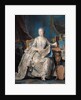 Jeanne Poisson the Marquise de Pompadour, 1755 by Maurice Quentin de la Tour
