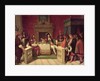 Moliere Dining with Louis XIV 1857 by Jean Auguste Dominique Ingres