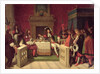 Moliere Dining with Louis XIV 1857 by Jean Auguste Dominique Ingres