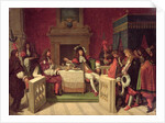 Moliere Dining with Louis XIV 1857 by Jean Auguste Dominique Ingres