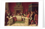 Moliere Dining with Louis XIV 1857 by Jean Auguste Dominique Ingres