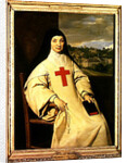 Mother Angelique Arnauld Abbess of Port-Royal, 1654 by Philippe de Champaigne