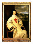 Mother Angelique Arnauld Abbess of Port-Royal, 1654 by Philippe de Champaigne