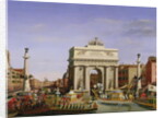 Entry of Napoleon I into Venice, 1807 by Giuseppe Borsato