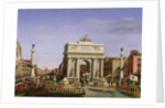 Entry of Napoleon I into Venice, 1807 by Giuseppe Borsato