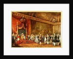 Napoleon Receiving the Delegation from the Roman Senate, 16th November 1809 by Innocent Louis Goubaud