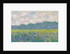 Field of Yellow Irises at Giverny, 1887 by Claude Monet