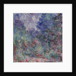 The House at Giverny Viewed from the Rose Garden, 1922-24 by Claude Monet