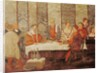 Banquet Given by Bartolomeo Colleoni for King Christian I of Denmark, 1520-30 by Girolamo Romanino