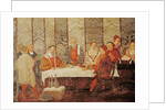 Banquet Given by Bartolomeo Colleoni for King Christian I of Denmark, 1520-30 by Girolamo Romanino