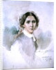 Portrait of Clara Schumann 1853 by Jean Joseph Bonaventure Laurens