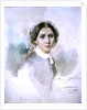 Portrait of Clara Schumann 1853 by Jean Joseph Bonaventure Laurens