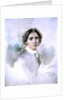 Portrait of Clara Schumann 1853 by Jean Joseph Bonaventure Laurens