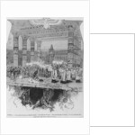 The Temple of Vulcan with the Death of Radames and Aida by Daniel Urrabieta Vierge (after)