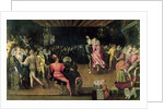 Ball at the Court of Valois by French School
