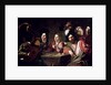 Meeting of Drinkers by Bartolomeo (after) Manfredi
