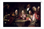 Meeting of Drinkers by Bartolomeo (after) Manfredi