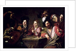 Meeting of Drinkers by Bartolomeo (after) Manfredi