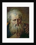 Head of an Old Man by French School