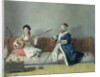 Monsieur Levett and Mademoiselle Helene Glavany in Turkish Costumes, 1738-42 by Jean-Etienne Liotard