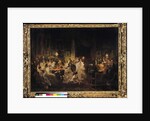 Emile Jean Horace Vernet Discussing the Invention of the Daguerreotype in Monsieur Irisson's Salon by Prosper Lafaye or Lafait