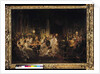 Emile Jean Horace Vernet Discussing the Invention of the Daguerreotype in Monsieur Irisson's Salon by Prosper Lafaye or Lafait