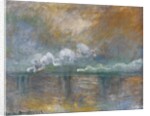 Charing Cross Bridge, Smoke in the Fog, 1902 by Claude Monet