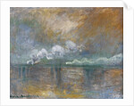 Charing Cross Bridge, Smoke in the Fog, 1902 by Claude Monet
