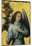 Angel Holding an Olive Branch by Hans Memling