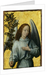 Angel Holding an Olive Branch by Hans Memling