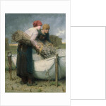 Women in the Field, 1882 by Desire Francois Laugee