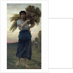 The Gleaner, 1877 by Jules Breton