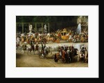 The Entry of Napoleon and Marie-Louise into the Tuileries Gardens on the Day of their Wedding, 2nd April 1810 by Etienne-Barthelemy Garnier