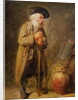 The Old Beggar by French School