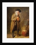 The Old Beggar by French School